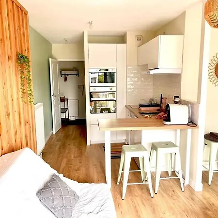 Joli Studio, Bassin D'arcachon, Parking Prive, Balcon *