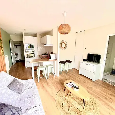 Joli Studio, Bassin D'arcachon, Parking Prive, Balcon La Teste-de-Buch